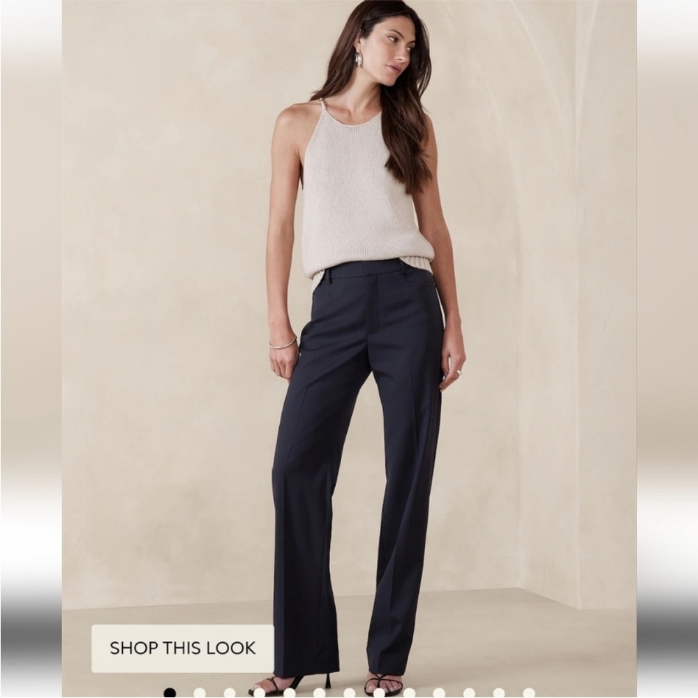 Vince Wool Pleated Trousers Black Size 2 Capsule Wardrobe Contemporary Neutral